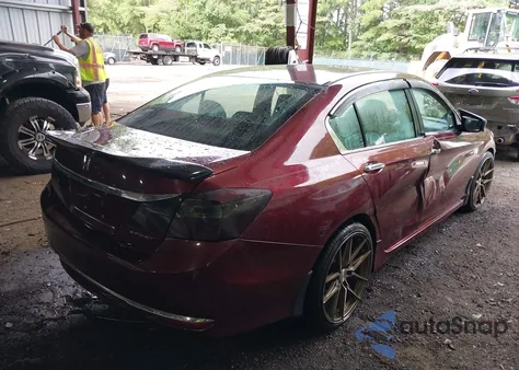 2016 Honda Accord Sport из США, поврежденный, VIN 1HGCR2F51GA020216